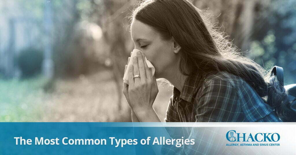 The Most Common Types of Allergies