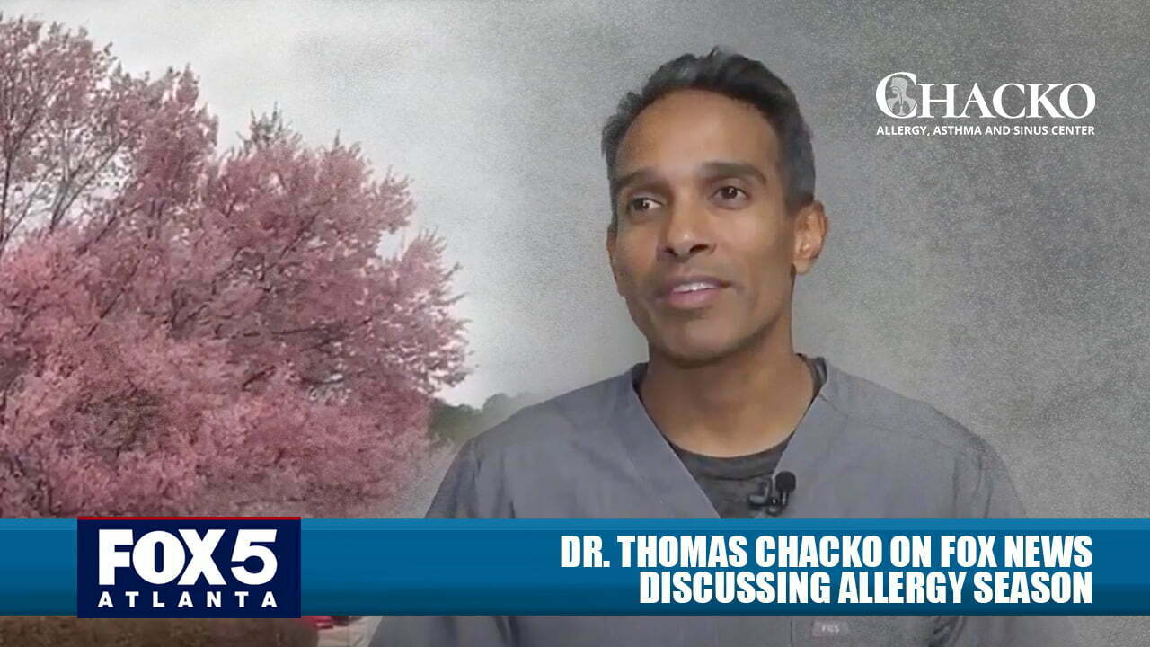 Dr. Thomas Chacko Discusses Allergy Season