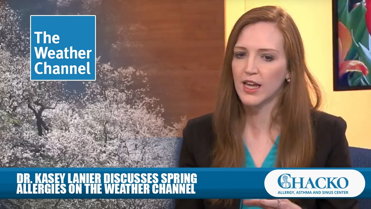 Dr. Kasey Lanier discusses spring allergies.