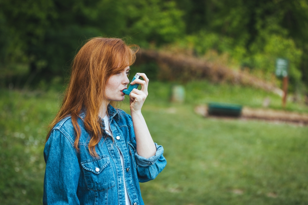 Managing allergic asthma in Atlanta.